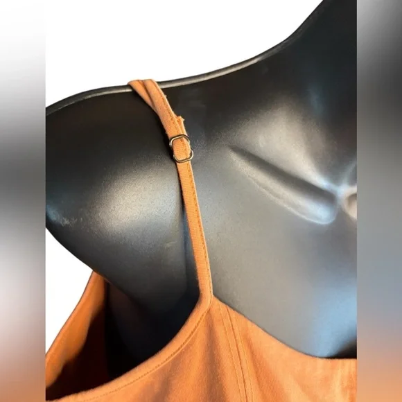 Maeve Anthropologie Ruffled
Bubble-Hem cotton Cropped Cami Tank sz L preloved - Picture 4 of 8